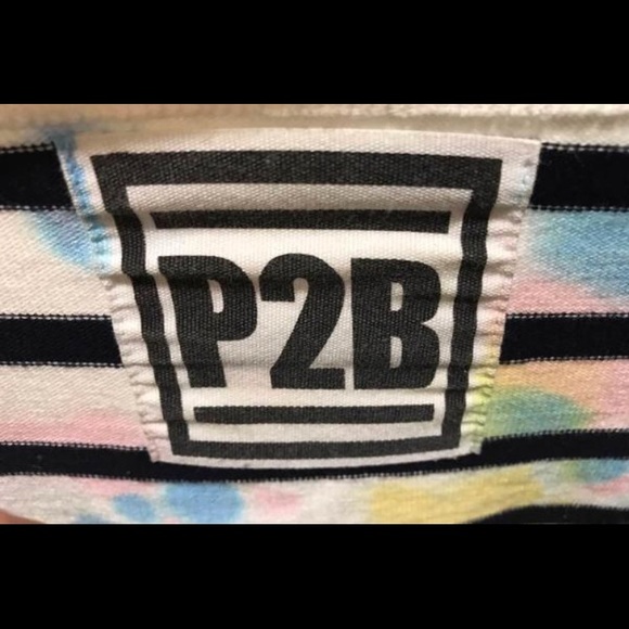 PushButton Paint Stripe T-shirt - Picture 3 of 3